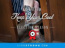 10 ways to stay calm during the election season