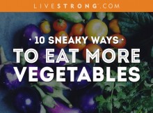 Ten sneaky ways to eat more vegetables